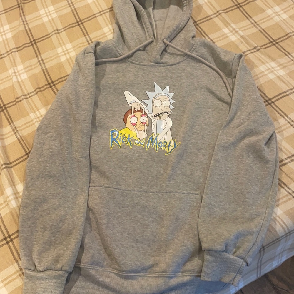 Rick and morty hoodie! Size S.